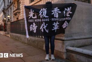 O Reino Unido condena a oferta de Hong Kong Cash de ajuda para prender ativistas