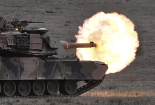 Os tanques de Abrams enviados pela Austrália chegam à Ucrânia