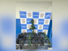 PM apreende arsenal com passageiro que embarcaria para Fortaleza na Rodoviária Novo Rio