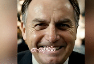 Foi usada inteligência artificial para mostrar um rosto parecido ao do ex-presidente Jair Bolsonaro