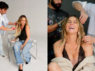 Paolla Oliveira divulga fotos de lingerie em ensaio sensual