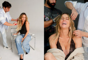 Paolla Oliveira divulga fotos de lingerie em ensaio sensual