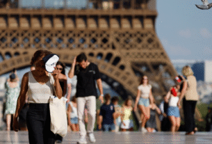 Paris entra em alerta vermelho por onda de calor que atinge parte da Europa