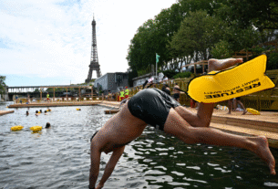 Paris reabre o Rio Sena para banhistas após mais de 100 anos
