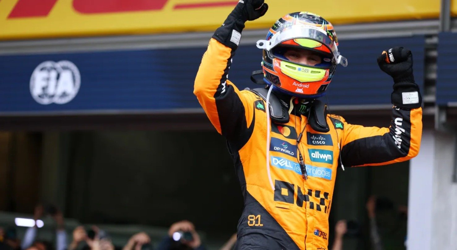 Piastri supera Norris e vence GP da Bélgica; Bortoleto termina em 9º