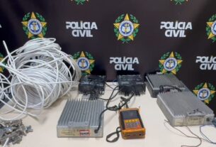 Polícia Civil desmantela 'gatonet' ligado ao Comando Vermelho em Cordovil