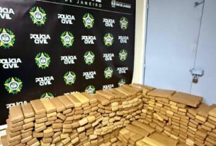 Polícia do Rio apreende uma tonelada de maconha em caminhão-tanque