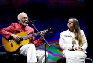 Preta Gil se apresentou pela última vez ao lado do pai, Gilberto Gil, em SP