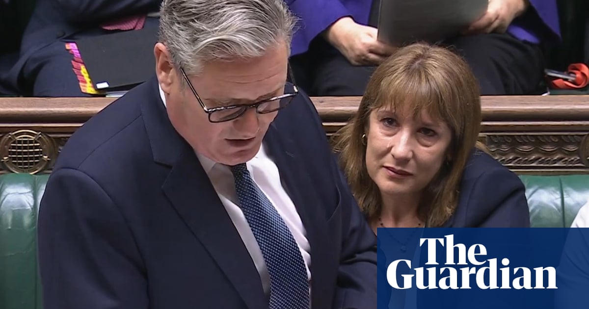 Rachel Reeves permanecerá como chanceler, diz não 10 depois de suas lágrimas no Commons | Trabalho