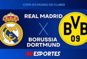 Real Madrid x Borussia Dortmund: confira a transmissão da Jovem Pan ao vivo