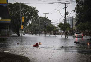 Região Sul tem alerta para temporais nesta quinta-feira