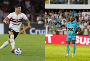 Risco de rebaixamento de São Paulo e Santos no Brasileirão chega a 37%; veja estatísticas