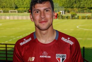 São Paulo anuncia contratação do atacante Gonzalo Tapia por empréstimo até 2026