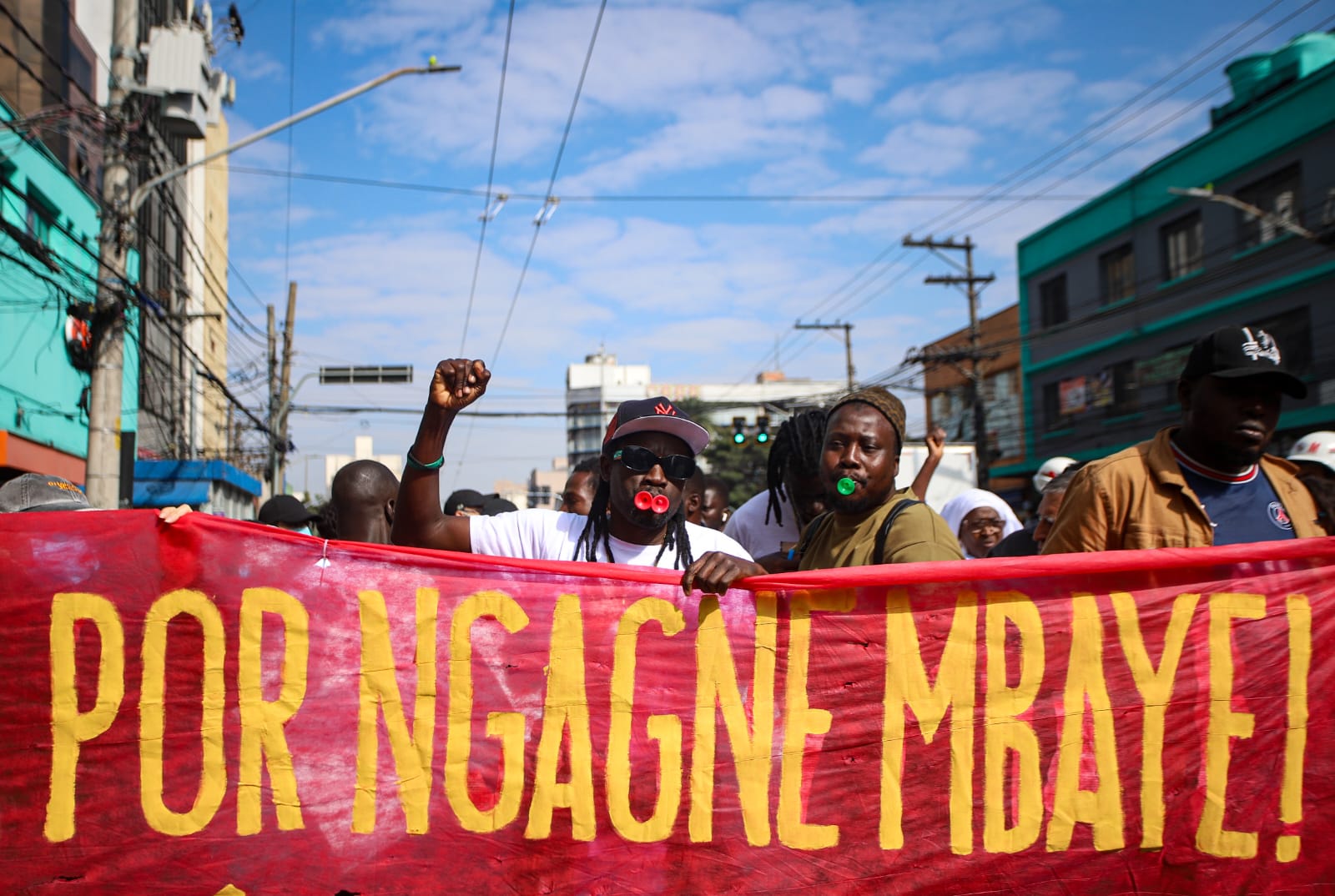 Três meses após PM matar senegalês Ngagne Mbaye, ambulantes vão às ruas de SP pelo fim da Operação Delegada