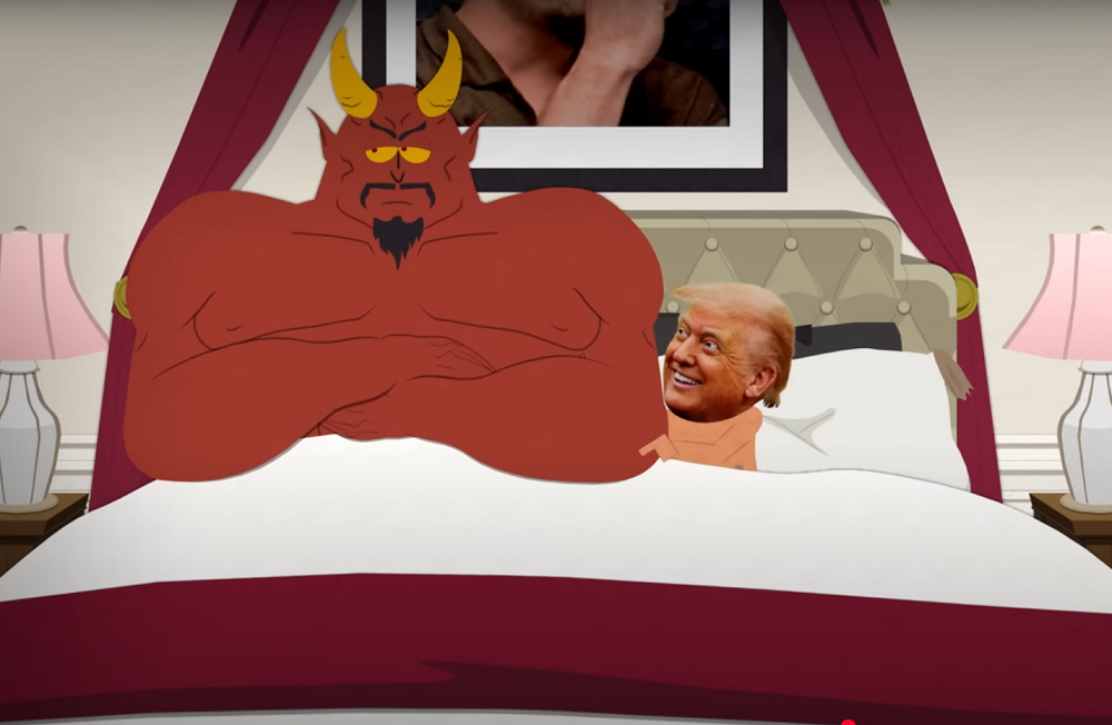 Trump nu, diabo na cama e IA: ‘South Park’ volta ao ar com polêmica e irrita a Casa Branca