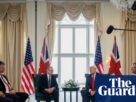 Trump usa conferência de imprensa com Starmer para aumentar seu negócio de golfe | Donald Trump