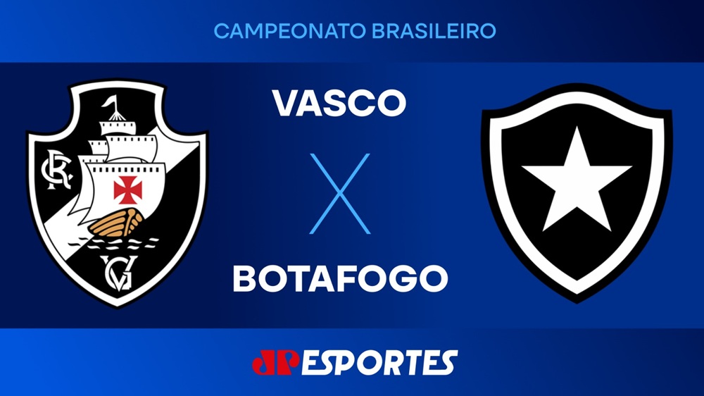 Vasco x Botafogo: confira a transmissão da Jovem Pan ao vivo