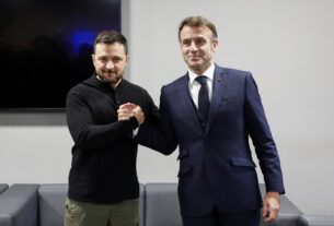 Zelensky discute o treinamento piloto da Mirage, sistemas de defesa aérea com Macron