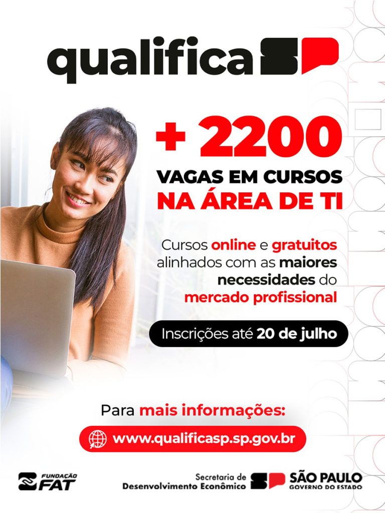 inscrições abertas para novas turmas dos cursos de Tecnologia da Informação – Fundação FAT