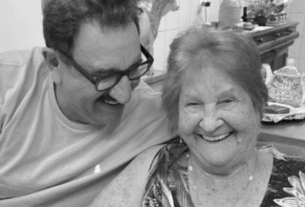 ‘Parte de mim se vai com ela’, diz Ratinho após morte da mãe