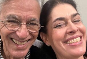 Caetano Veloso completa 83 anos e ganha homenagem da mulher Paula Lavigne