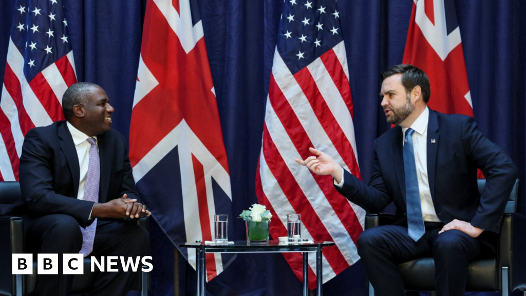 David Lammy para sediar o vice -presidente dos EUA JD Vance na Country Residence