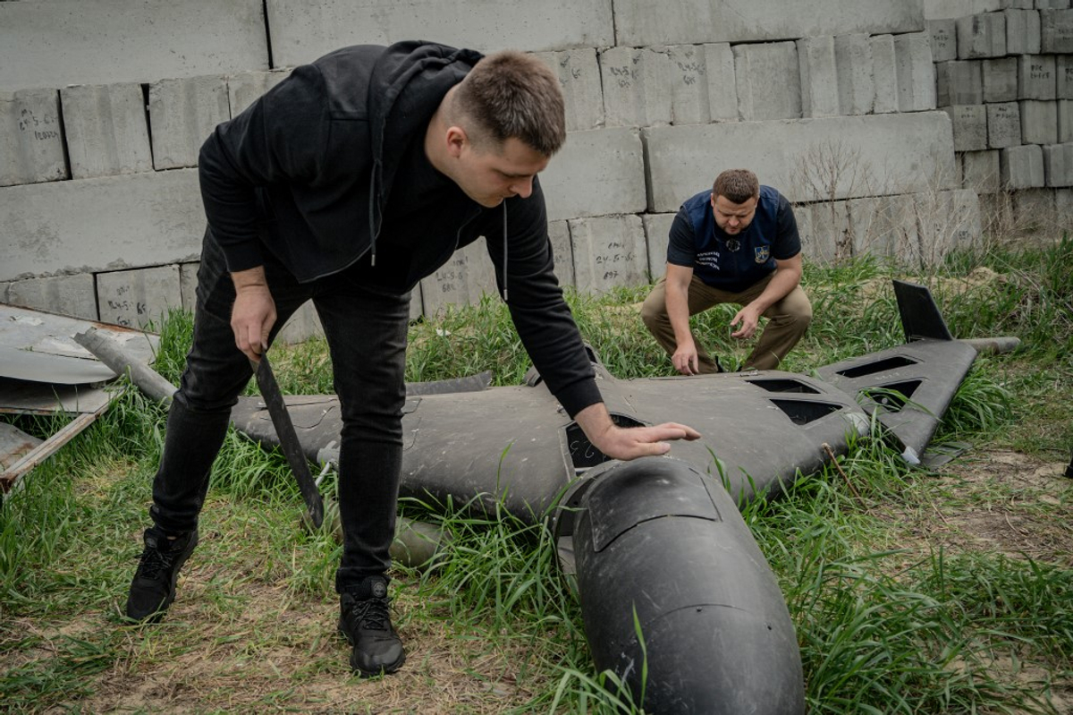 Drones xhed de jato atingem Kyiv a velocidades acima de 500 km/h