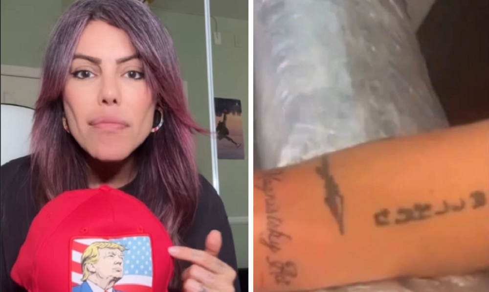 Influenciadora brasileira tatua ‘Magnitsky Act’ e declara apoio a Trump após sanções contra Moraes: ‘Meu presidente’
