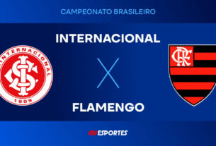 Internacional x Flamengo: confira a transmissão da Jovem Pan ao vivo