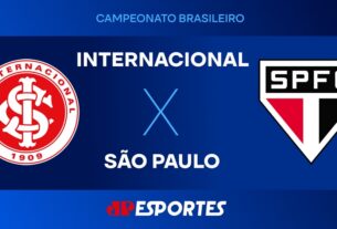 Internacional x São Paulo: confira a transmissão da Jovem Pan ao vivo