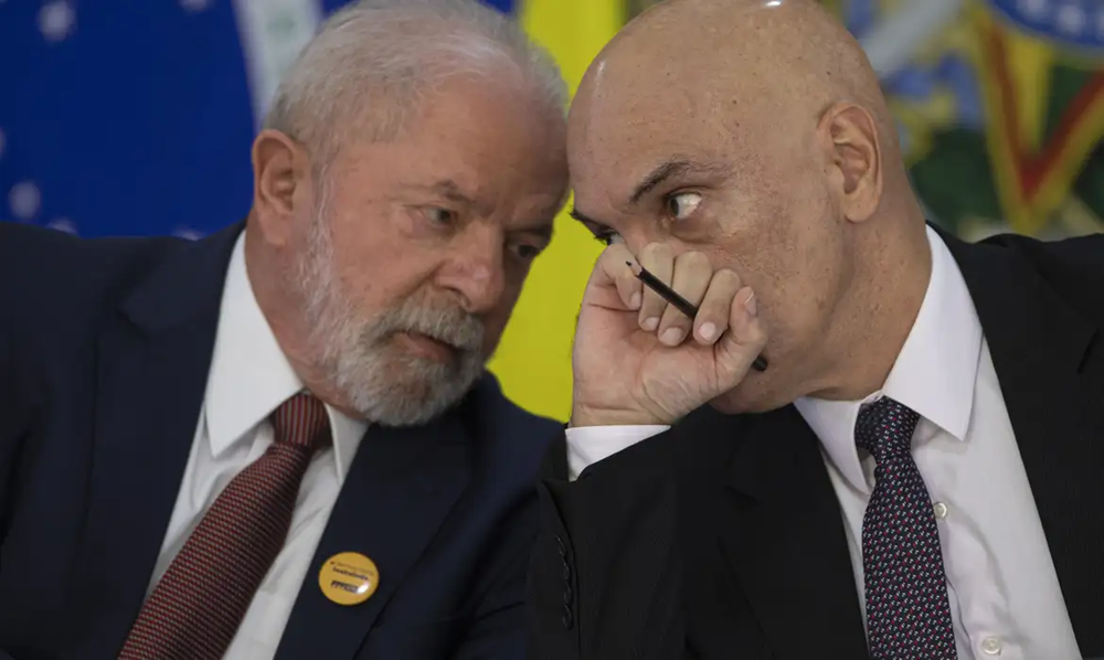 Lula promove jantar no Alvorada em apoio a Alexandre de Moraes após sanções dos EUA