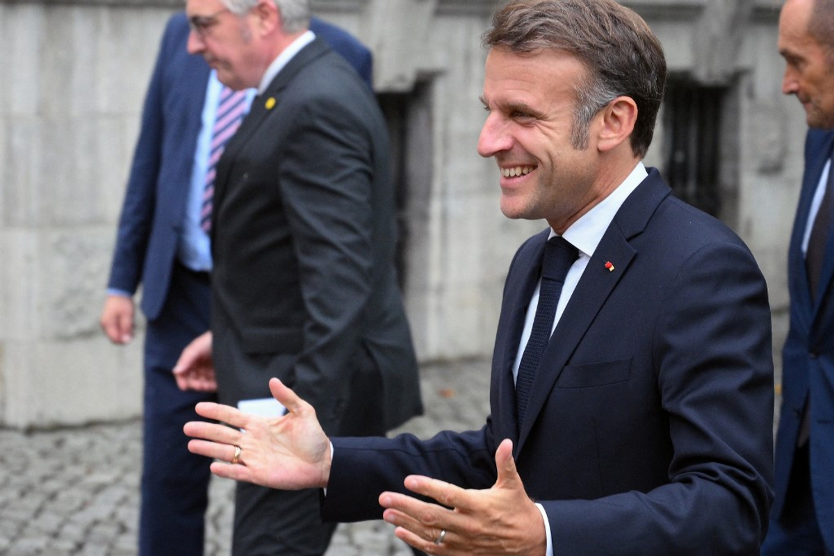 Macron Backs Ucrânia Ceasefire, fala sobre a 'eficácia' de segurança com Zelensky