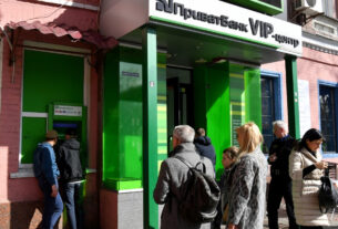 Os empréstimos corporativos do Privatbank surgem para Hr.10b, sacode o setor bancário ucraniano