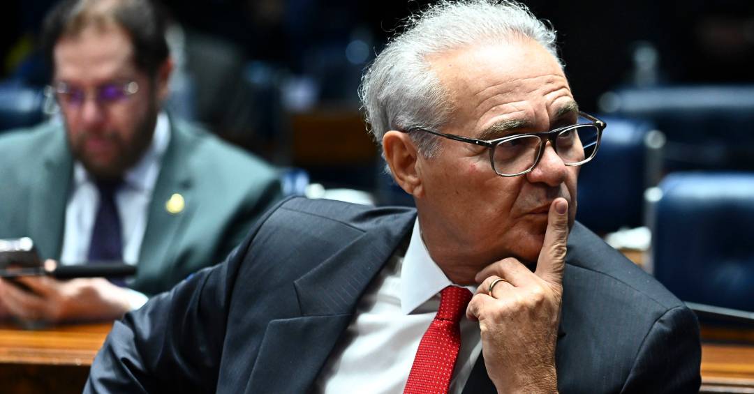 Renan Calheiros é entrevistado por colunistas de VEJA nesta sexta, 8 de agosto