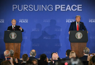 'Reunião Extremamente Produtiva'-Trump-Putin Hold Conjunto Conference Conferência After Alaska Summit