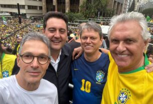 Tarcísio, Ratinho Jr. e Zema participam de fórum pré-COP - 06/08/2025 - Painel