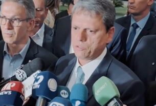 Tensão com EUA é marcha da insensatez, diz Tarcísio