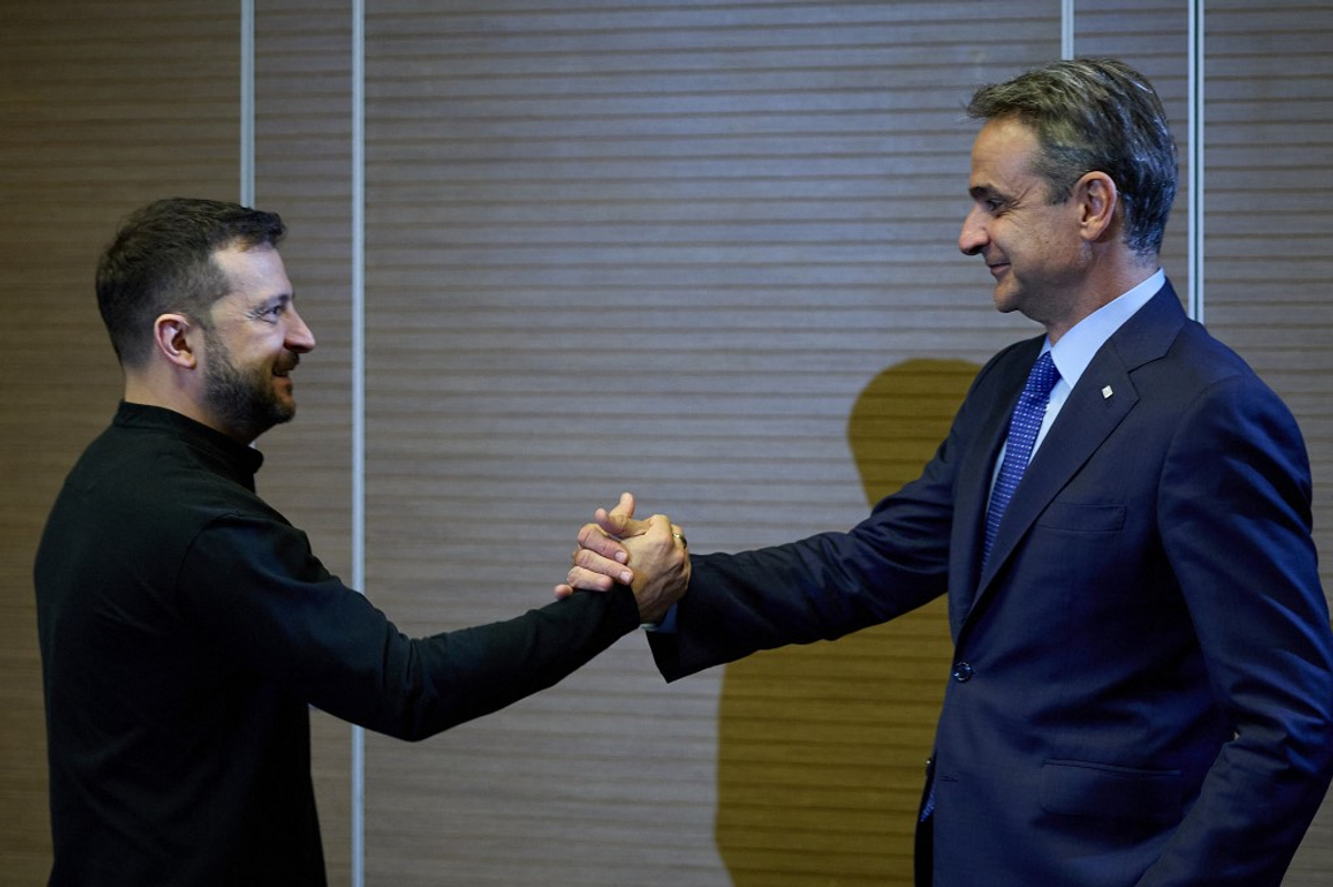 Zelensky e PM Grega PM Caminho de Recuperação através de Odesa